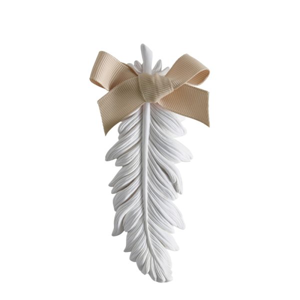 Decoração perfumada de plumas - Pó de Arroz