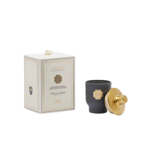 Luxury candle H 12 cm D 7.5 cm Moroccan Amber