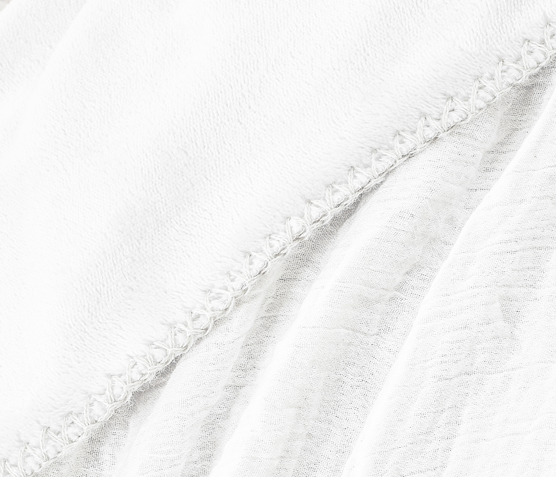 Manta Lisa- MAURO- Branco- CLARA VIDAL -140x200 - Image 3