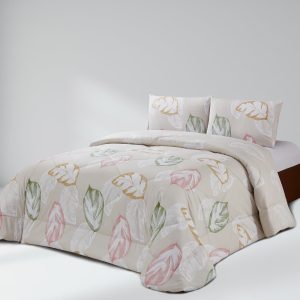 Édredon nórdico estampado - NARALA- CLARA VIDAL - Beige - 250x270
