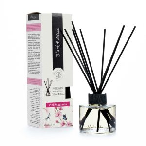 Difusor Mikado – Black Edition - Pink Magnólia- 125 ml