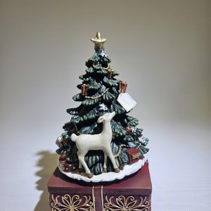 Carrocel Pinheiro Natal Caixa Vermelha