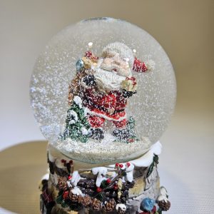 Globo de neve Pai Natal Saco - EDG