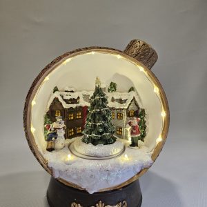 Decoração Bola de Natal Grande - Led, Musica e Movimento - EDG