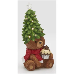 Urso Com Chapéu de Pinheiro de Led - EDG