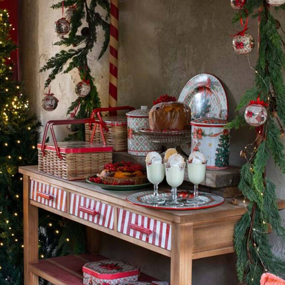 Cesta Decorativa de Vime Laços - BLANC MARICLO - 26x19x12 - Image 2